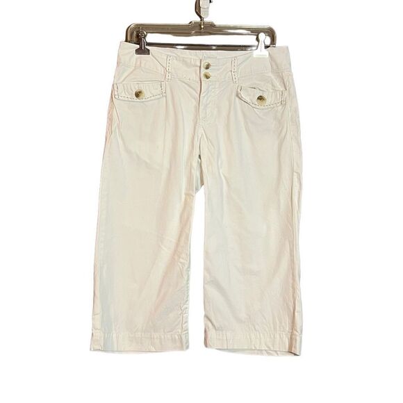 Gap off white capris. Size 4 - Picture 1 of 8